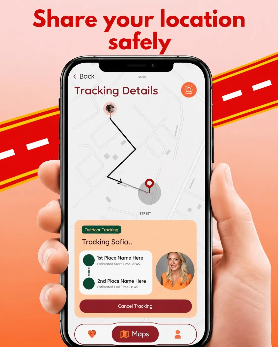 Concept illustration — a mobile app build