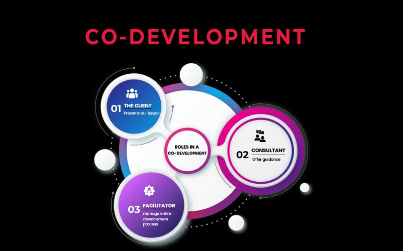 Three roles in a co development