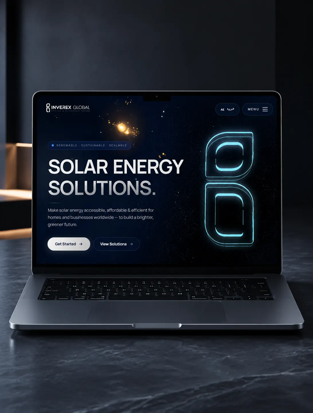 Concept illustration — a website build
