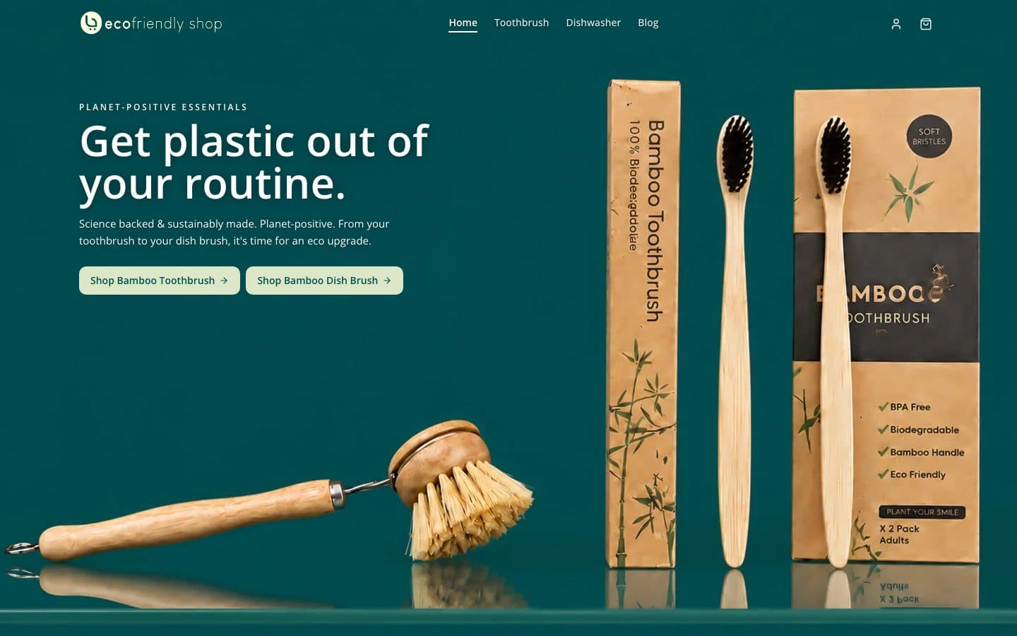 The EcoFriendly website