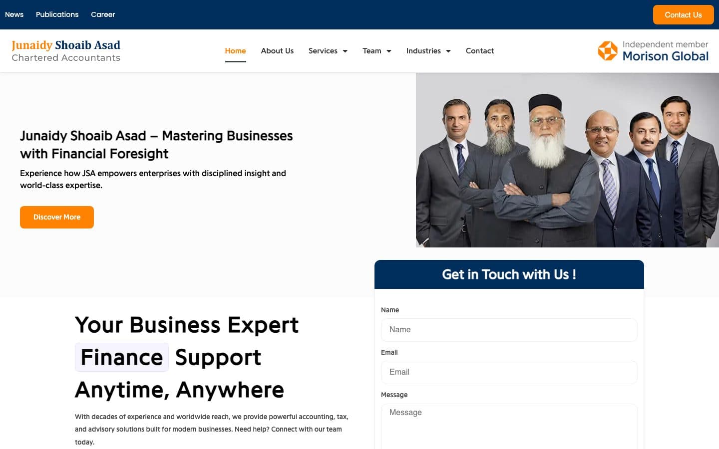 The Junaidy Shoaib Asad website