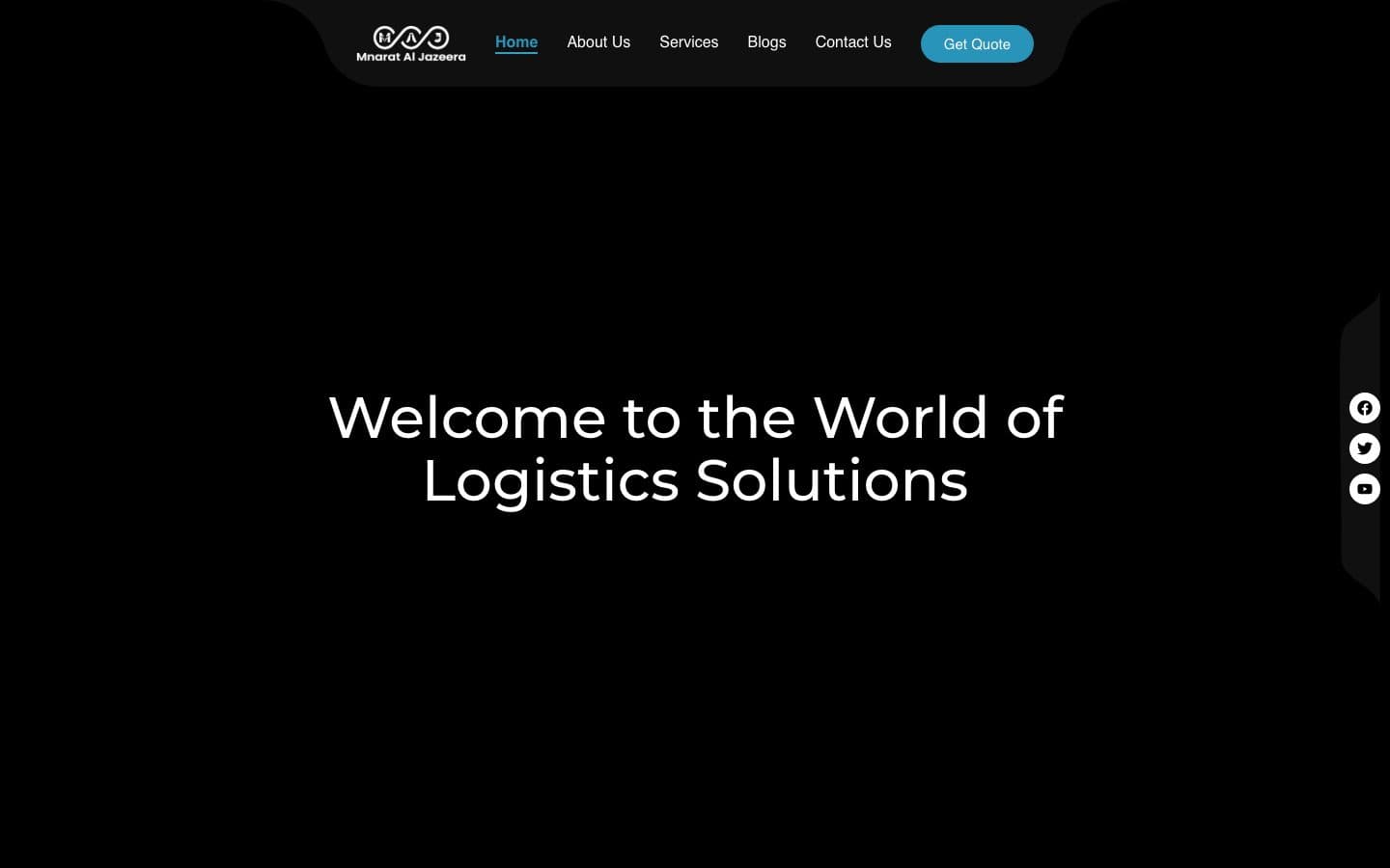 The Mnarat Al Jazeera website
