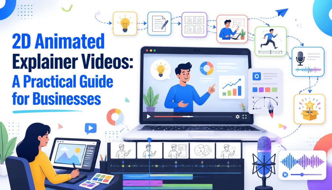 2D Animated Explainer Videos: A Practical Guide for Businesses