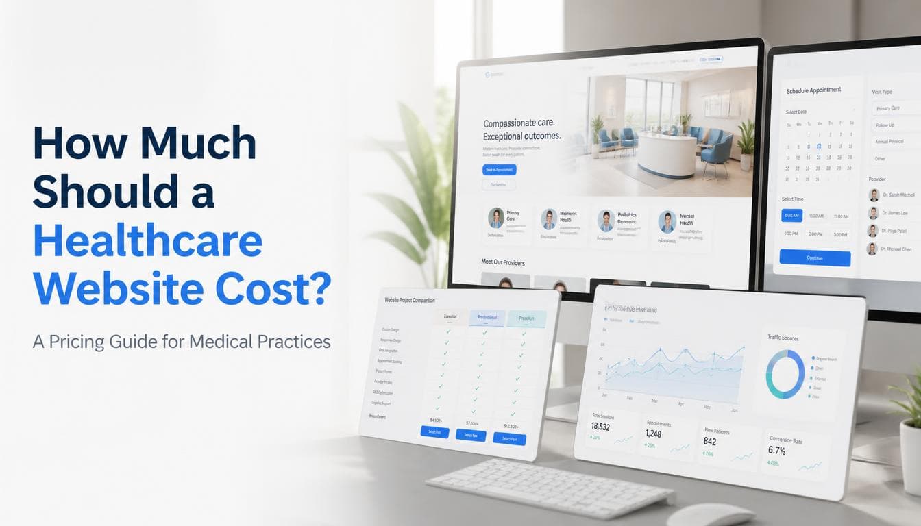How Much Should a Healthcare Website Cost? A Pricing Guide for Medical Practices