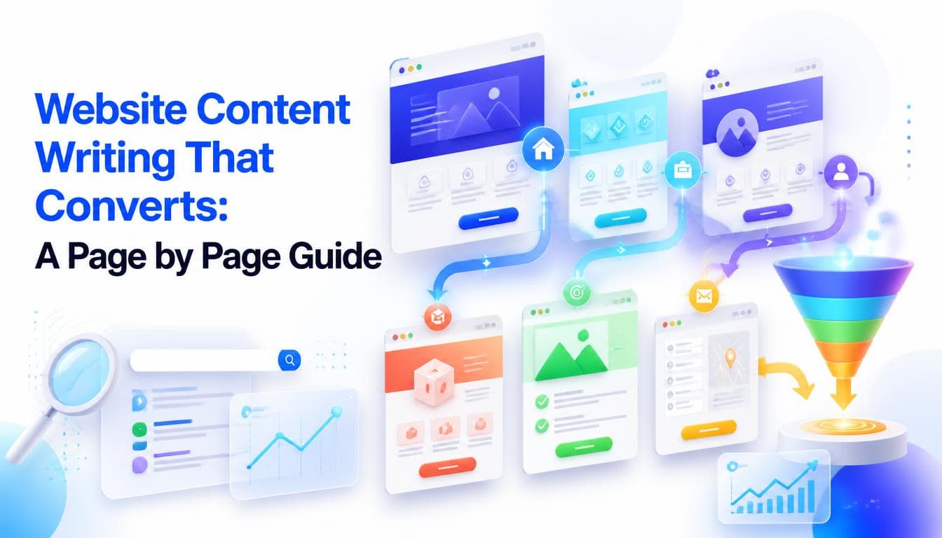 Website Content Writing That Converts: A Page-by-Page Guide