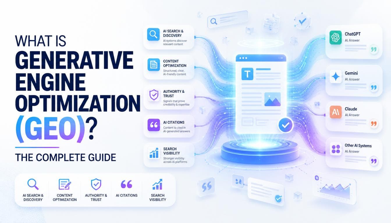 What Is Generative Engine Optimization (GEO)? The Complete Guide
